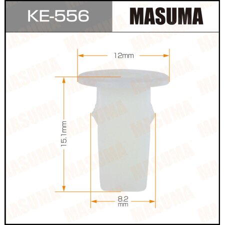 Клипса пластиковая Masuma, KE-556