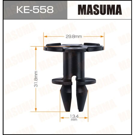 Клипса пластиковая Masuma, KE-558