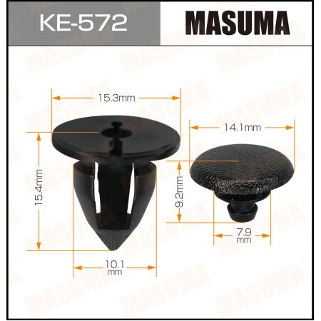 Клипса пластиковая Masuma, KE-572