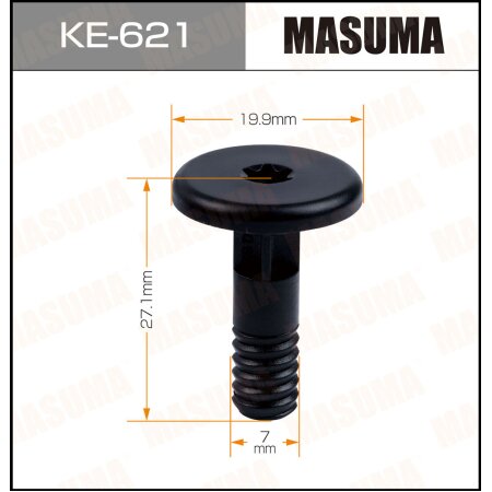 Клипса пластиковая Masuma, KE-621