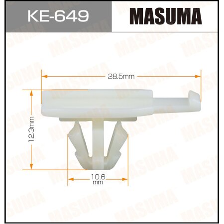 Клипса пластиковая Masuma, KE-649