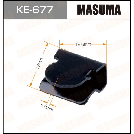 Клипса пластиковая Masuma, KE-677