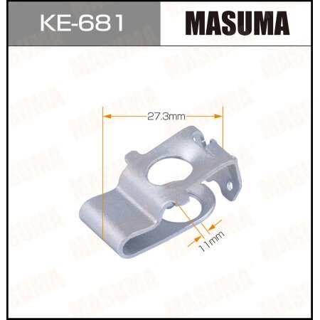 Клипса пластиковая Masuma, KE-681