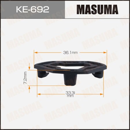 Клипса пластиковая Masuma, KE-692