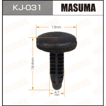 Клипса пластиковая Masuma, KJ-031