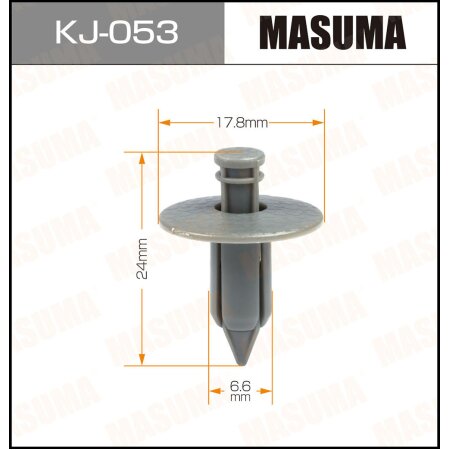 Клипса пластиковая Masuma, KJ-053