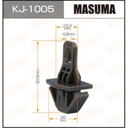 Клипса пластиковая Masuma, KJ-1005