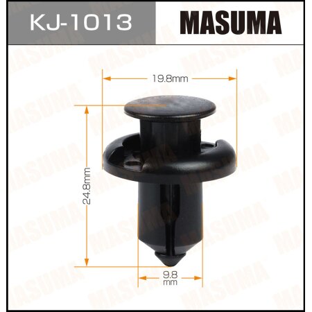 Клипса пластиковая Masuma, KJ-1013