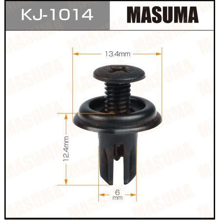 Клипса пластиковая Masuma, KJ-1014