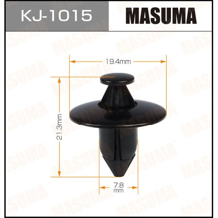 Клипса пластиковая Masuma, KJ-1015