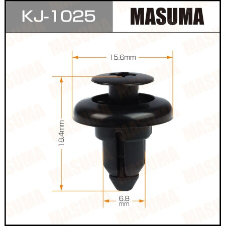 Клипса пластиковая Masuma, KJ-1025