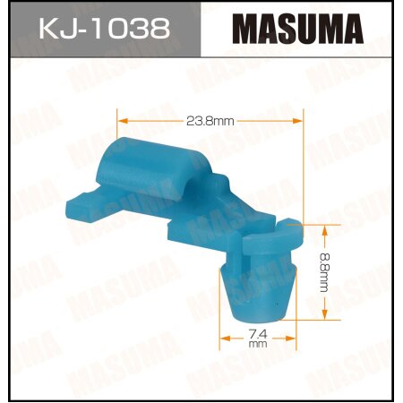 Клипса пластиковая Masuma, KJ-1038