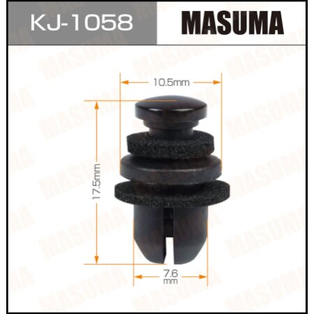 Клипса пластиковая Masuma, KJ-1058