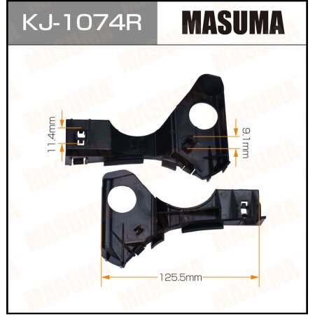 Клипса пластиковая Masuma, KJ-1074R