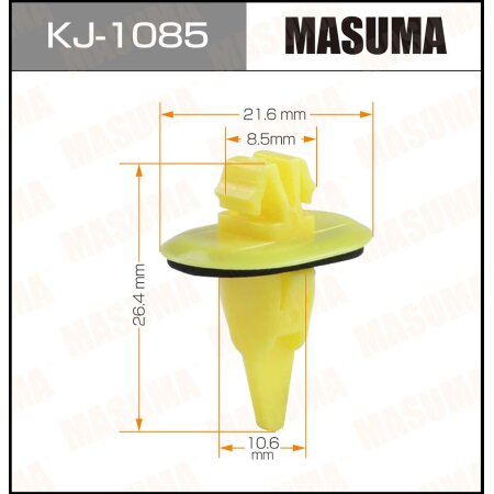Клипса пластиковая Masuma, KJ-1085