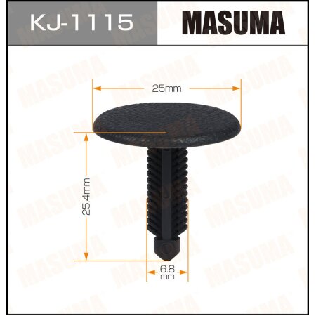 Клипса пластиковая Masuma, KJ-1115