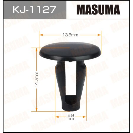 Клипса пластиковая Masuma, KJ-1127