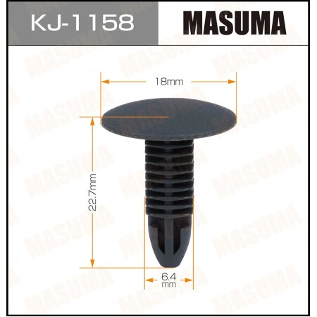 Клипса пластиковая Masuma, KJ-1158
