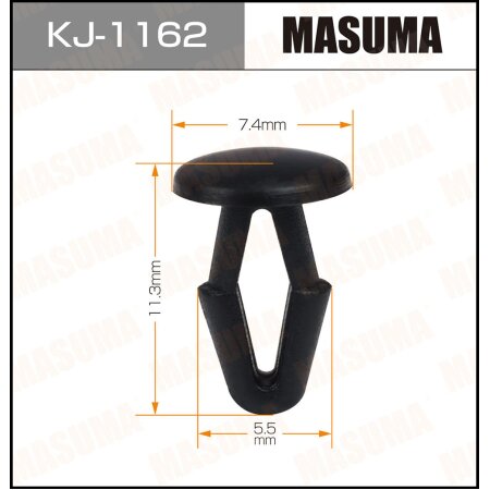 Клипса пластиковая Masuma, KJ-1162