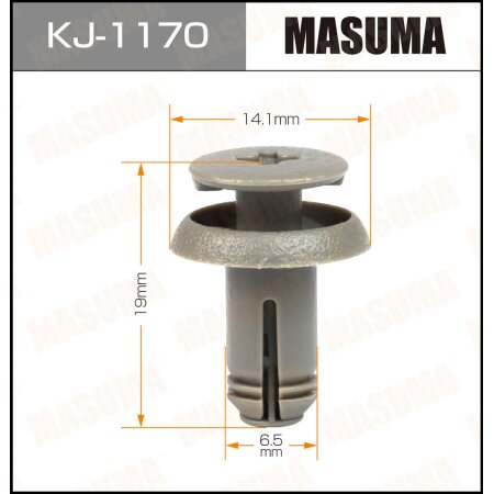 Клипса пластиковая Masuma, KJ-1170