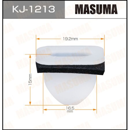 Клипса пластиковая Masuma, KJ-1213