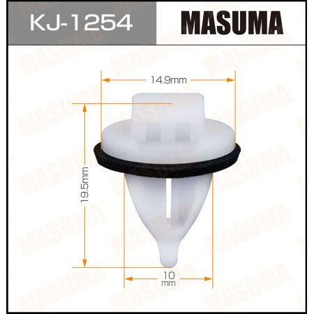 Клипса пластиковая Masuma, KJ-1254