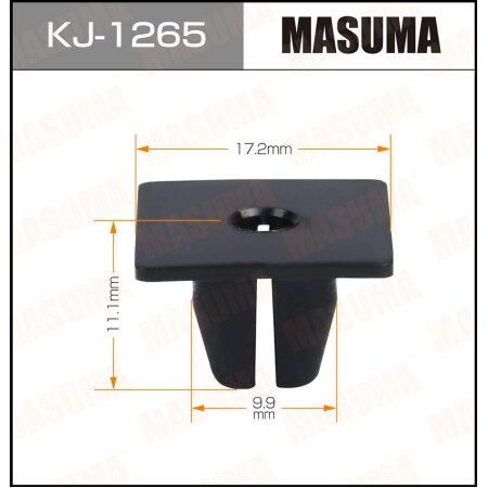 Клипса пластиковая Masuma, KJ-1265