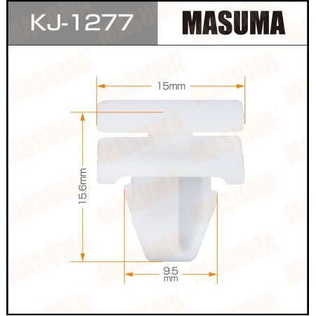 Клипса пластиковая Masuma, KJ-1277