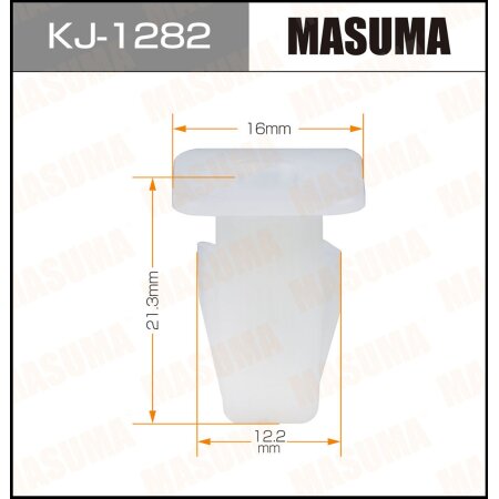 Клипса пластиковая Masuma, KJ-1282