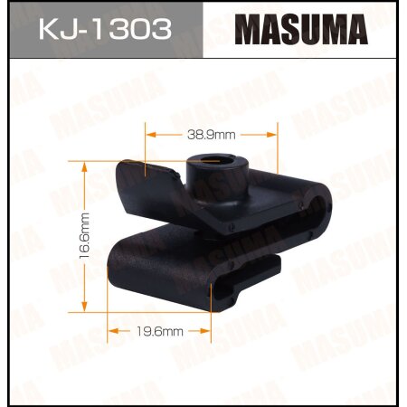 Клипса пластиковая Masuma, KJ-1303