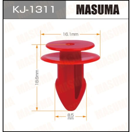 Клипса пластиковая Masuma, KJ-1311