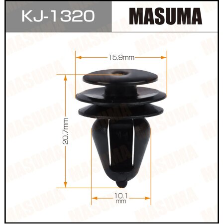 Клипса пластиковая Masuma, KJ-1320