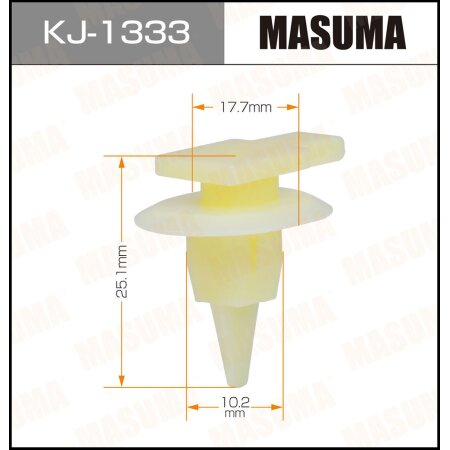Клипса пластиковая Masuma, KJ-1333