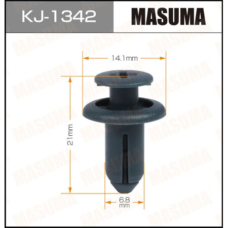 Клипса пластиковая Masuma, KJ-1342