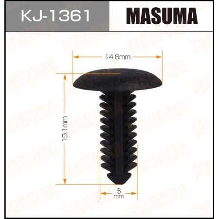 Клипса пластиковая Masuma, KJ-1361