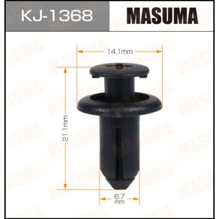 Клипса пластиковая Masuma, KJ-1368