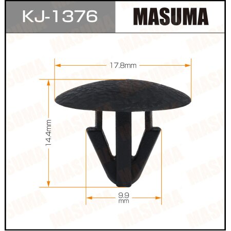Клипса пластиковая Masuma, KJ-1376