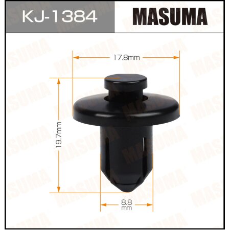Клипса пластиковая Masuma, KJ-1384