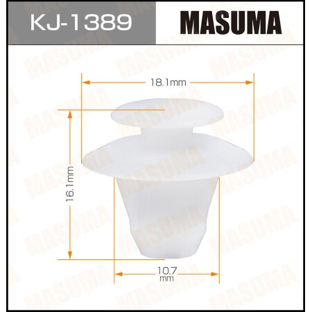 Клипса пластиковая Masuma, KJ-1389