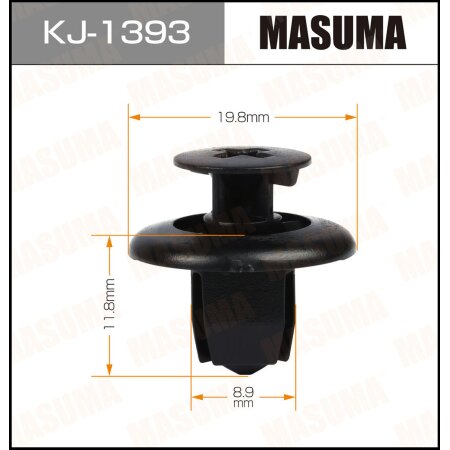 Клипса пластиковая Masuma, KJ-1393