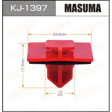 Клипса пластиковая Masuma, KJ-1397