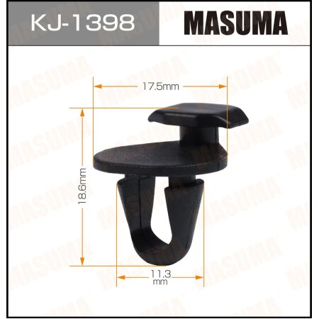 Клипса пластиковая Masuma, KJ-1398