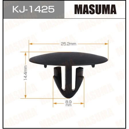 Клипса пластиковая Masuma, KJ-1425