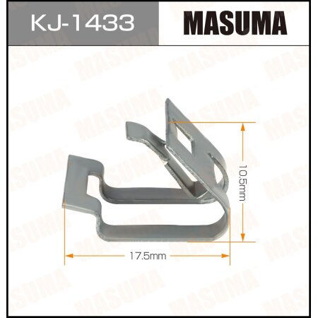 Клипса пластиковая Masuma, KJ-1433