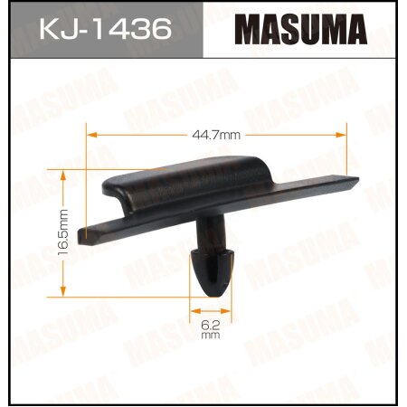 Клипса пластиковая Masuma, KJ-1436