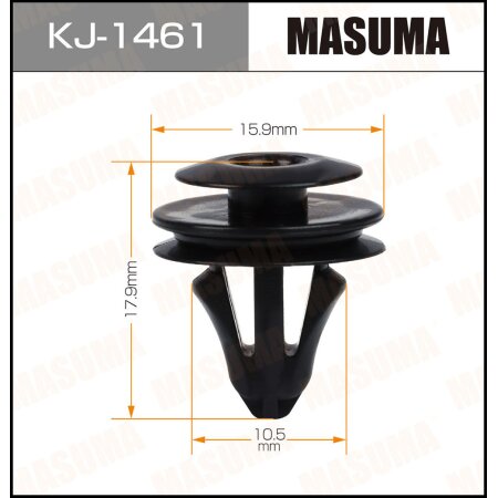 Клипса пластиковая Masuma, KJ-1461