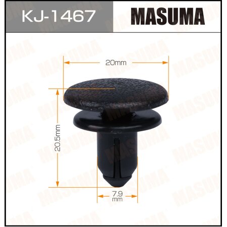 Клипса пластиковая Masuma, KJ-1467