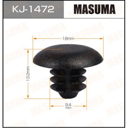 Клипса пластиковая Masuma, KJ-1472