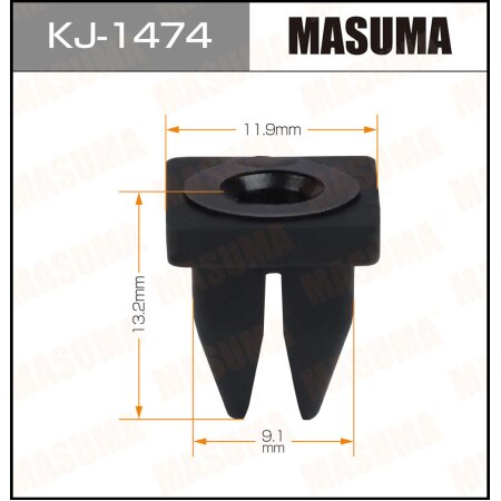 Клипса пластиковая Masuma, KJ-1474