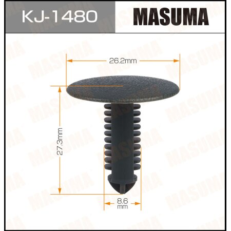 Клипса пластиковая Masuma, KJ-1480